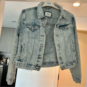Forever 21 Acid Wash Denim Jean Jacket